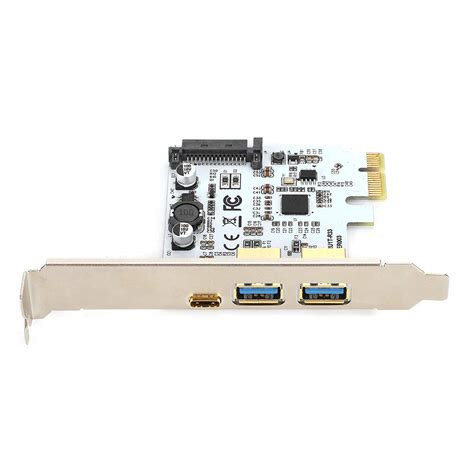Expansion Card, USB3.0 TypeC Adapter Card,with VL805 Chipset and 4-Port ...
