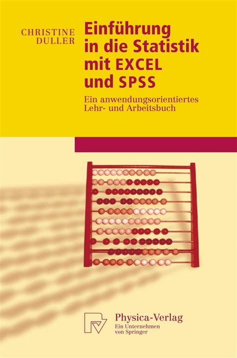 Einfhrung In Die Statistik Mit Excel Und Spss Ein ...