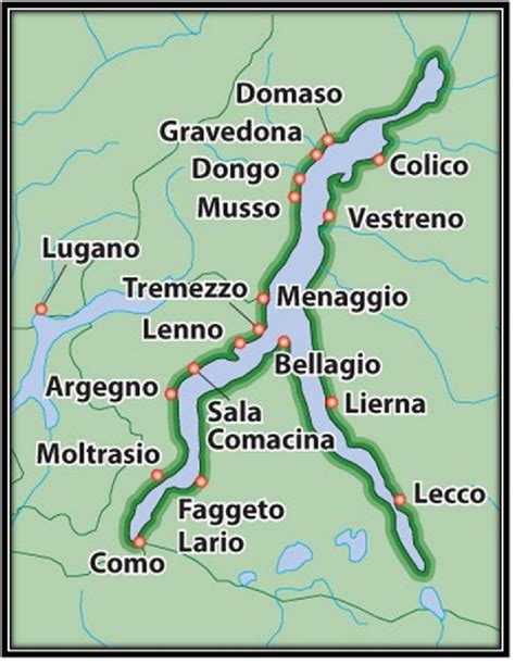 Image result for Como Italy Map