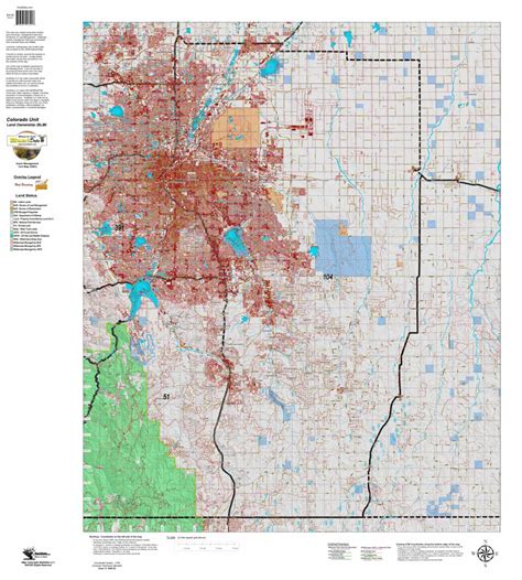 Colorado_Unit_104_Landownership Map by Colorado HuntData LLC | Avenza Maps