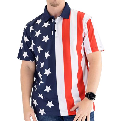 Men's Patriotic Polo Shirts – The Flag Shirt