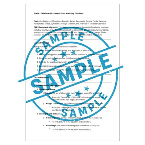 Image result for Functions Lessons Grade 12 Mindset