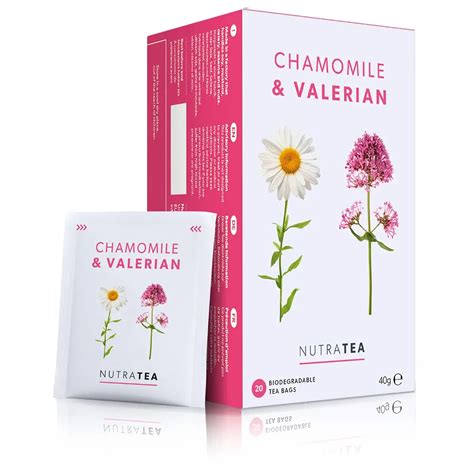 Chamomile & Valerian Tea | Valerian Root For Sleep | 20 Tea Bags