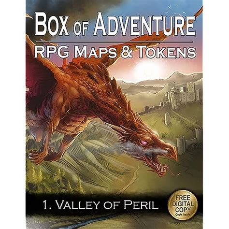 Loke Box Of Adventure Rpg Maps And Tokens Valley Peril | Desertcart INDIA