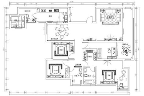 143平米房子户型图,143平米户型图,143平米最佳户型图(第2页)_大山谷图库