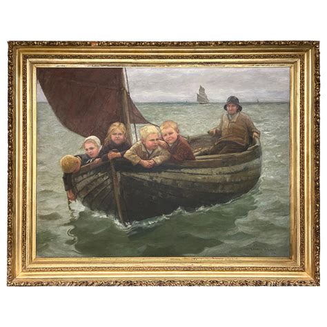 Lionel Walden oil on canvas Title..Voyage of Discovery.. For Sale at ...