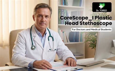 Dr. TORSO CoreScope_I Plastic Head Stethoscope For Students, Kids ...