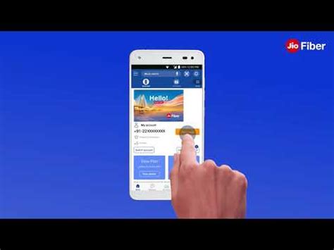 How JioFiber Customers can Login and Mange Account using MyJio App