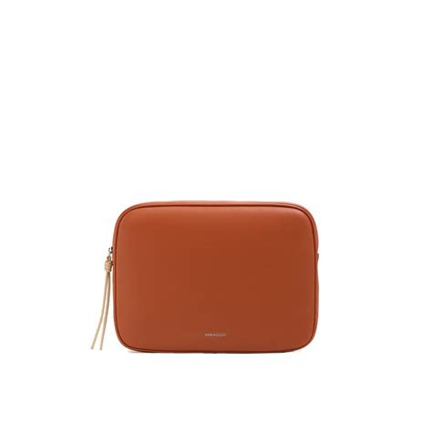 Buy MIRAGGIO Tan Clover 14 Inch Laptop Sleeve Online