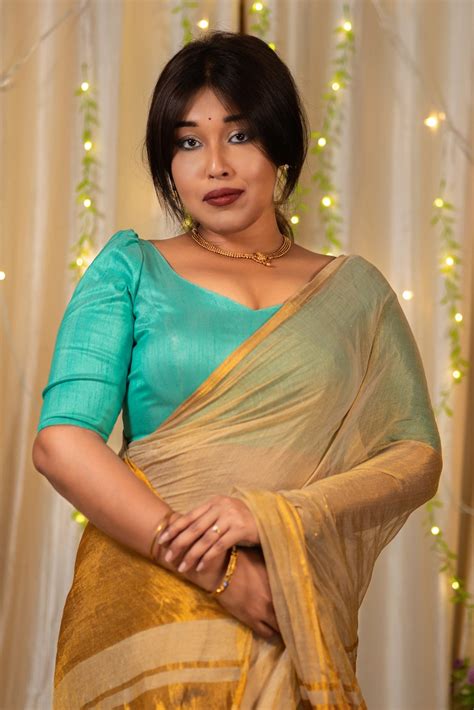 Traditional Puff Sleeve Blouse | Green Silk Blouse | I Love Sarees - I ...