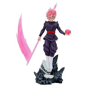 Buy PINAKA DBZ Black goku Zamasu 35 cm Action Figure without Light ...