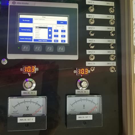 Buy Allen-Bradley CompactLogix PLC Training Kit Trainer 1769-L16ER HMI ...