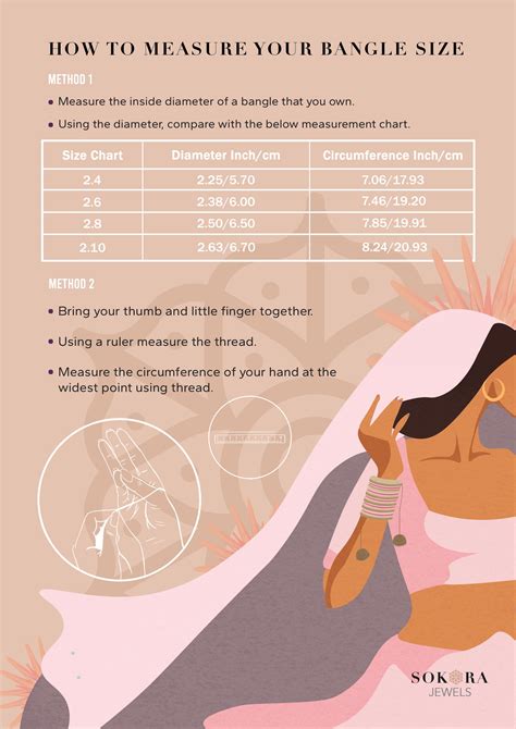 Image result for Bangle Size Guide