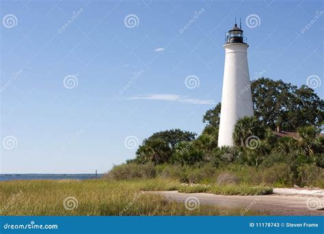 St Marks Lighthouse stock image. Image of marks, beacon - 11178743