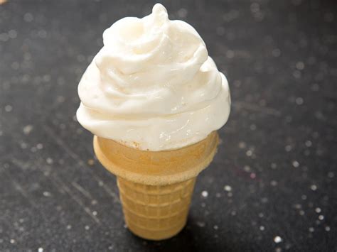 Vanilla Bean Ice Cream Cone