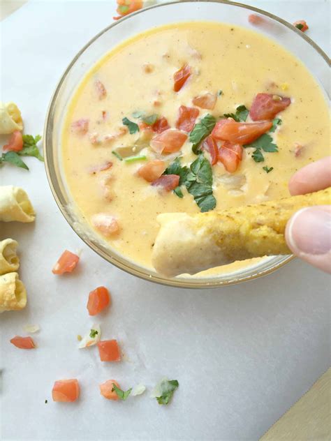 Traditional queso dip gets a makeover with coconut milk & Greek yogurt ...