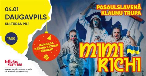 Pasaulslavenā klaunu teatra “Mimi Riči” izrāde “Papīra pasaule ...