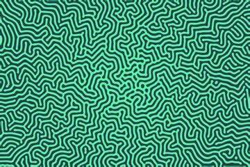 Immersive psychedelic ornament vector eccentric turquoise abstract ...