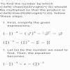 8. By what number should (-3/2)^-3 be multiplied,so that the product is ...
