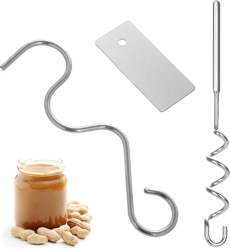 Amazon.com | Peanut Butter Stirrer Scraper, Stainless Steel Peanut ...