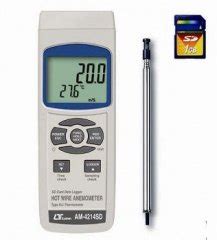 Lutron Am-4214sd Electronic Hot Wire Anemometer : Amazon.in: Industrial ...