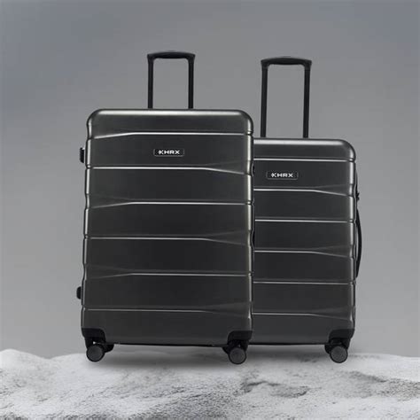 HRX by Hrithik Roshan Brute Set of 2 (Small 58cm | Medium 65cm) Cabin ...