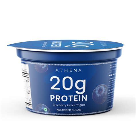 High Protein Blueberry – Athena Protein
