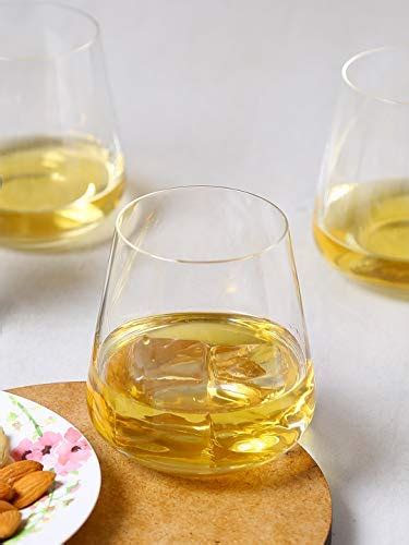 Bohemia Crystal Sandra Whiskey Glass Set 400ml Set of 6, Crystal ...