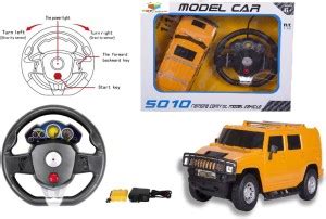 Toys Bhoomi Steering Wheel Controlled 1:16 Scale Rechargeable RC Hummer ...