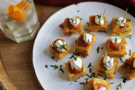 Spanish Potato Chip Tortilla Bites With Bravas Sauce Recipe — Salt ...