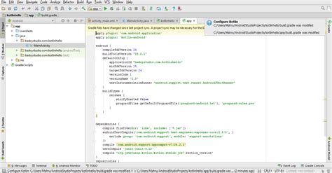 Image result for Kotlin Android Tutorial Android Studio