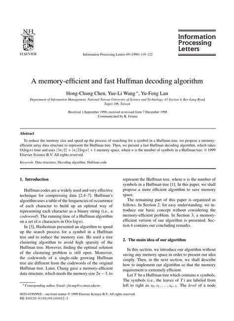Fast Huffman Decoding 的图像结果