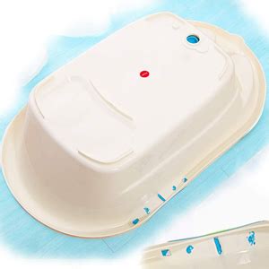 Kamya Anti Slip Baby Bathtub with Soap, Shampoo Tray (Green) : Amazon ...