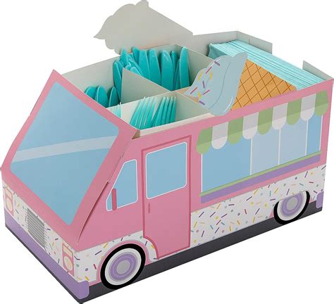 Amazon.com: Fun Express Ice Cream Truck Utensil Caddy : Home & Kitchen