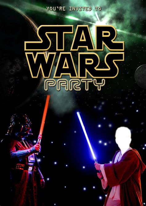 Free Star Wars Birthday Invitations Get Party Ideas & Add Gifting Ideas ...