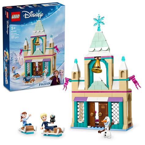 LEGO ǀ Disney Frozen Arendelle Frozen Castle Building Playset 43265 ...
