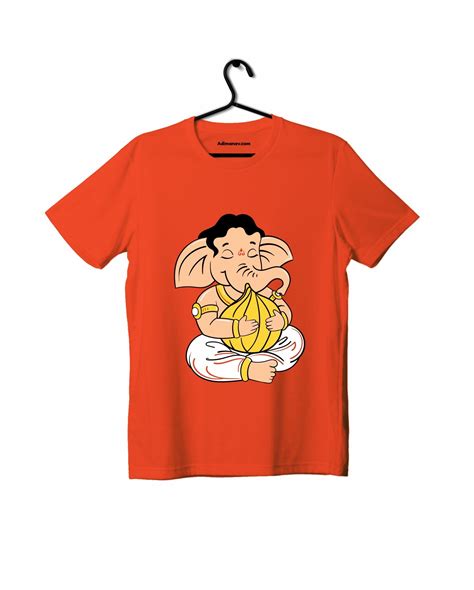 The Big Modak - Orange - Unisex Kids T-shirt – Adimanav Studios