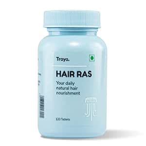 Buy Traya Hair Ras Tablets for Women & Men, Ayurvedic Hair Vitamin ...