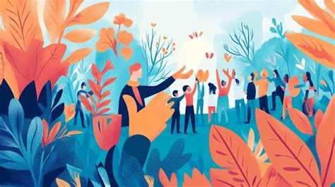 Volunteering Drawing Examples 的图像结果