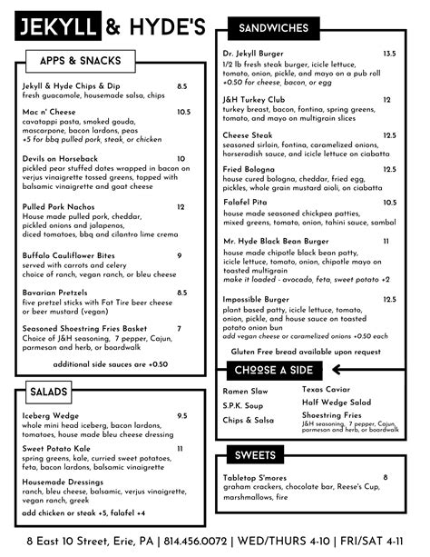 Jekyll And Hyde Restaurant