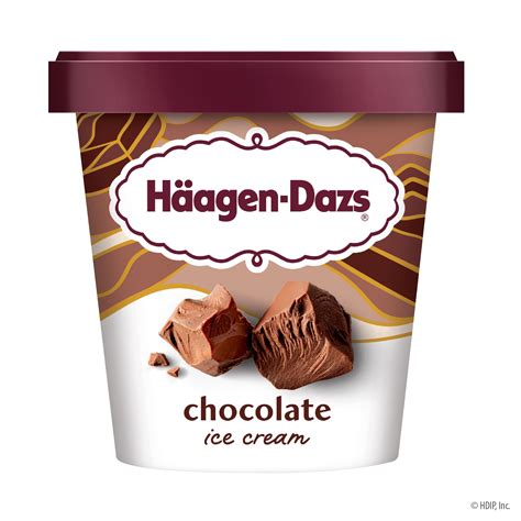 Haagen Dazs Chocolate Ice Cream, 14oz