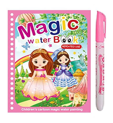 Storio Water Magic Book, Magic Doodle Pen, Coloring Doodle Drawing Boa