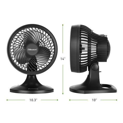Table Fans: Blizzard 9" Oscillating Table Fan | Holmes Fans