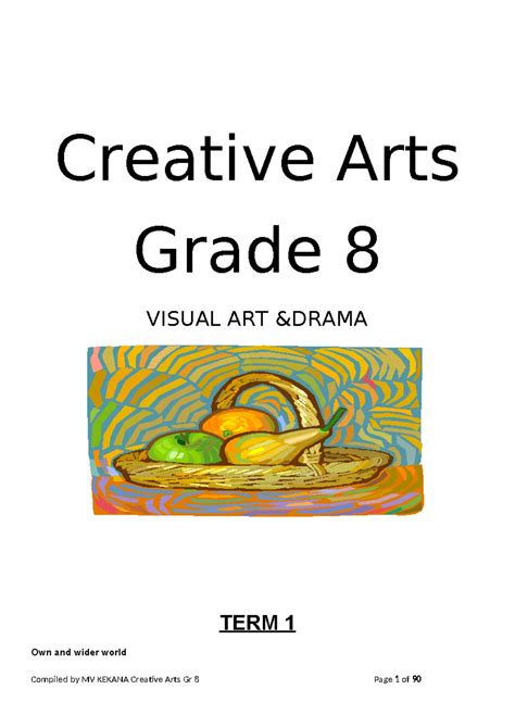 DRM101 - Lecture Notes on Types and Elements of Drama - Studocu