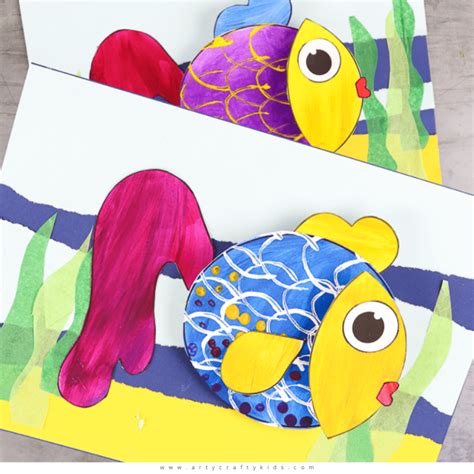 Image result for 3D Fish Craft