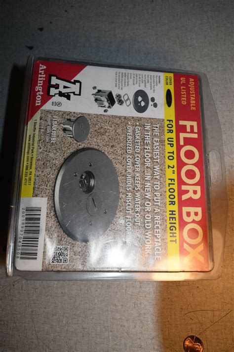 Arlington Floor Box FLBAR101BL for sale online | eBay