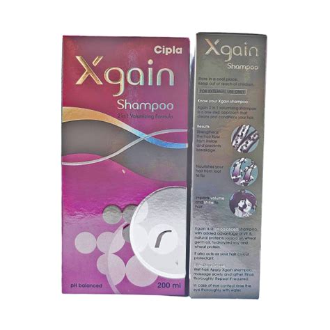 Cipla Xgain Shampoo 100ml ₹336 | buy online | Best Anti-dandruff ...