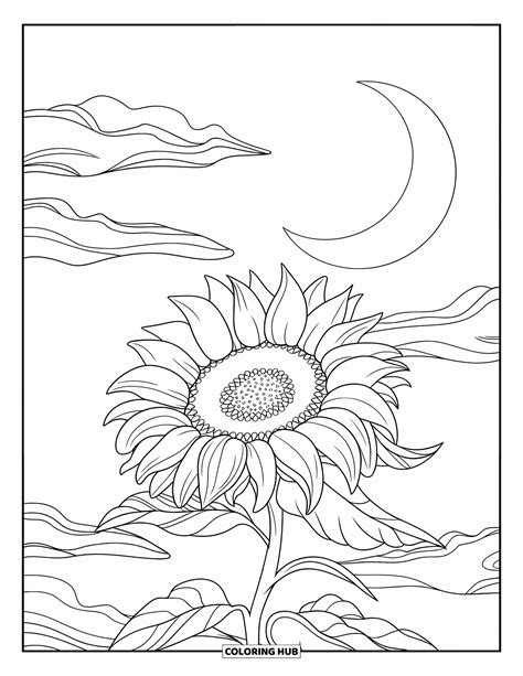 130+ Sunflower Coloring Pages for Kids & Adults (Free Printable PDFs)
