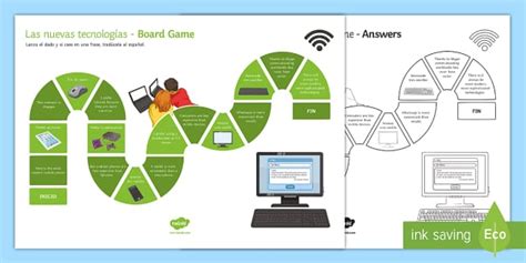 New Technologies Comparative and Superlative Board Game
