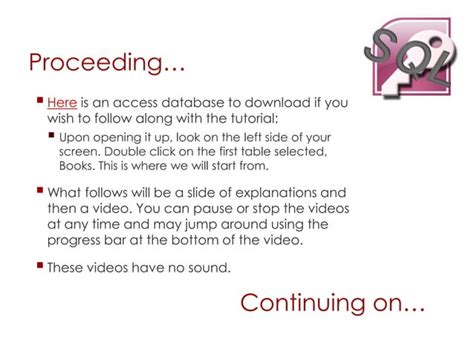 Image result for Microsoft Access SQL